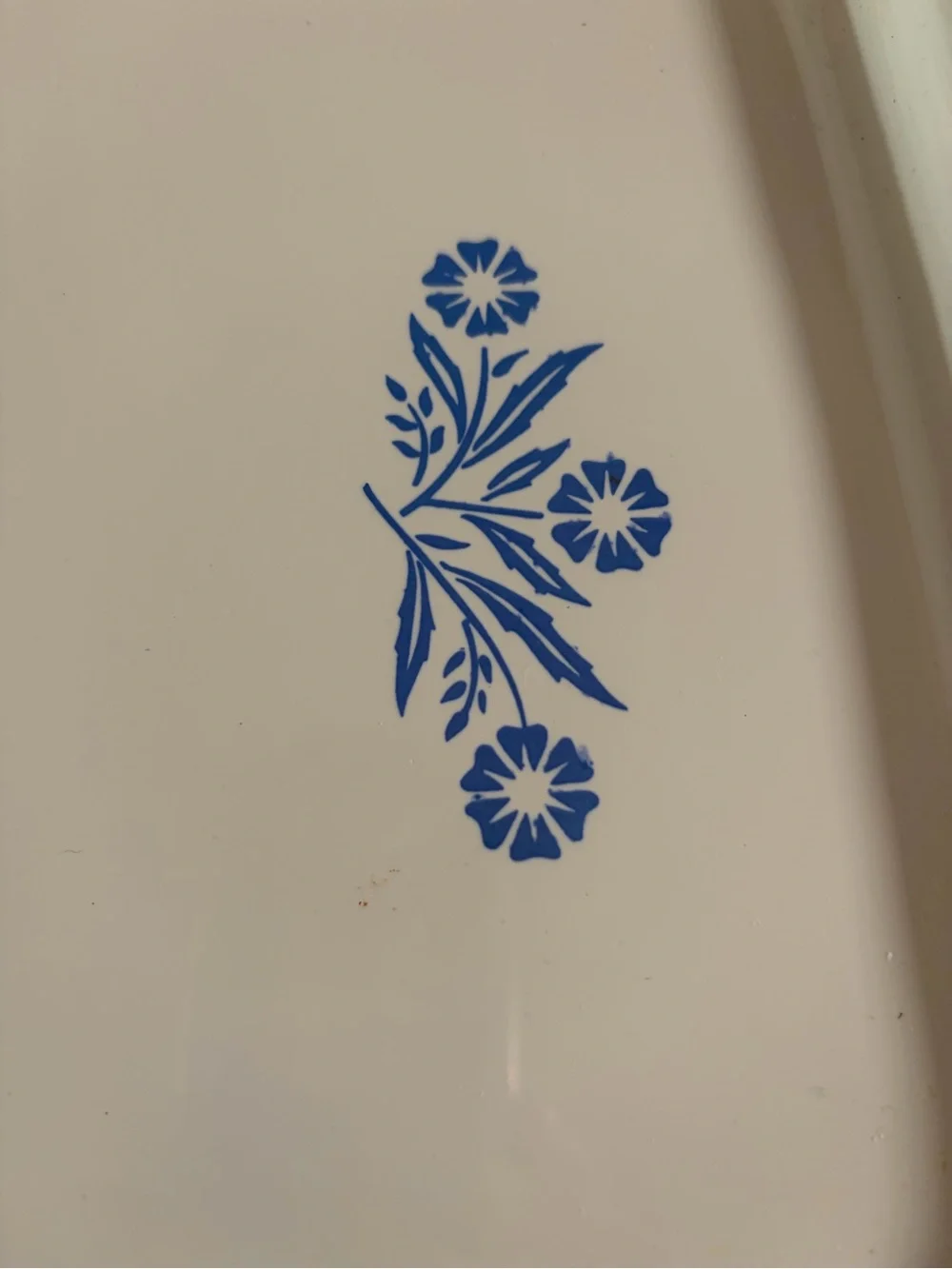 Vintage 1970's Corning Ware P-309 Blue Cornflower Ovenware Pair